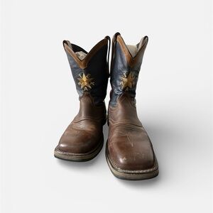 Durango Brown and Black Western Boots